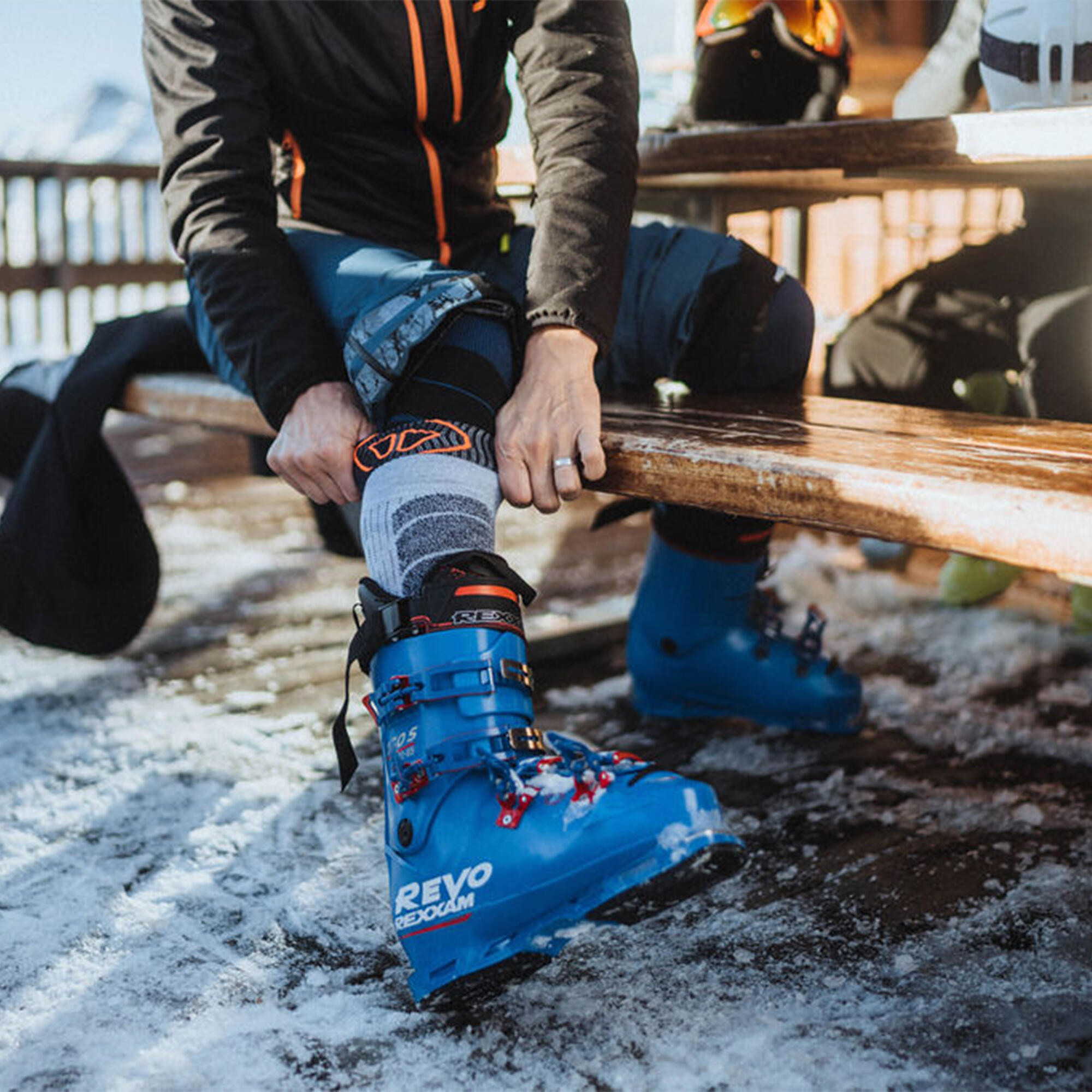 Calzini da sci performanti in lana merino organica - Ski Merino 4/4