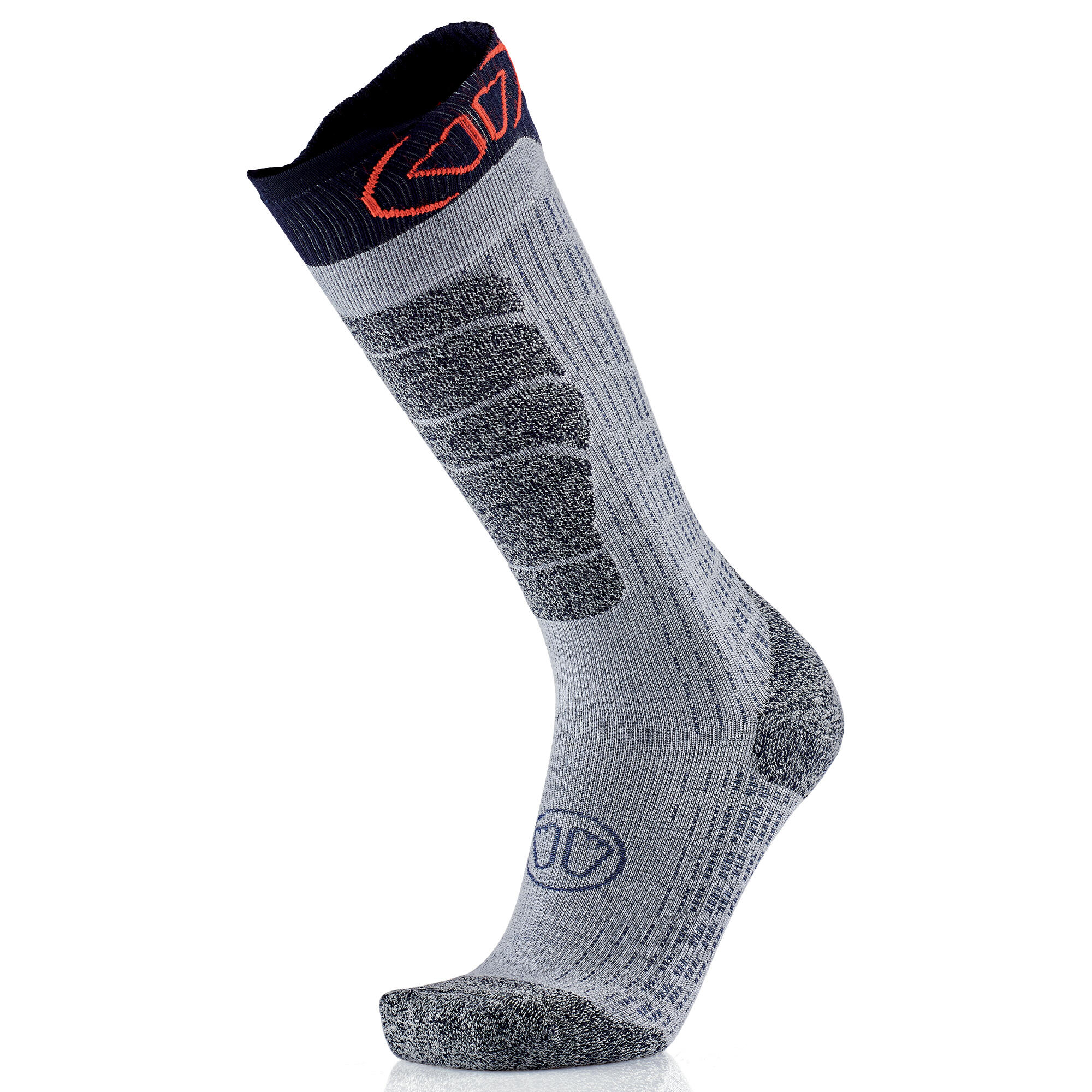 Calzini da sci performanti in lana merino organica - Ski Merino 2/4