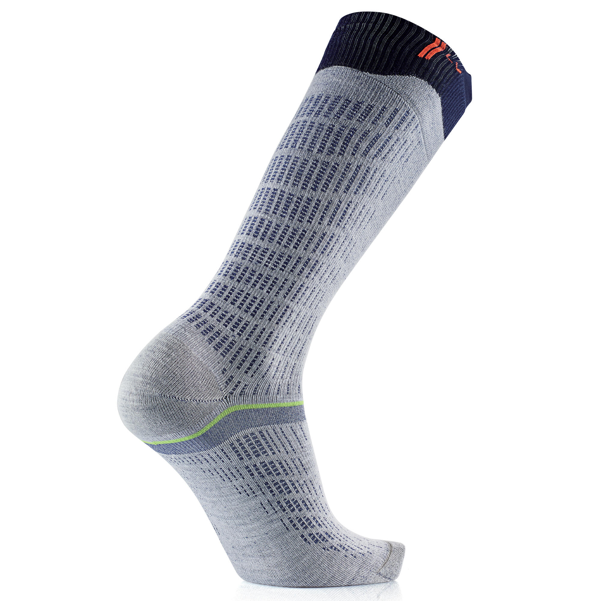 Calzini da sci performanti in lana merino organica - Ski Merino 3/4