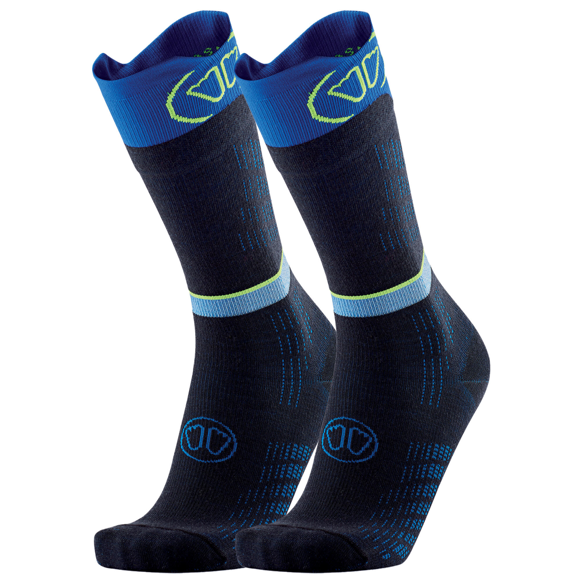 Sidas - Chaussettes De Ski Haute Définition Très Précises Pour Ski Nordique - Ski Nordic - Chaussettes - Bleu - 47/49 - Decathlon
