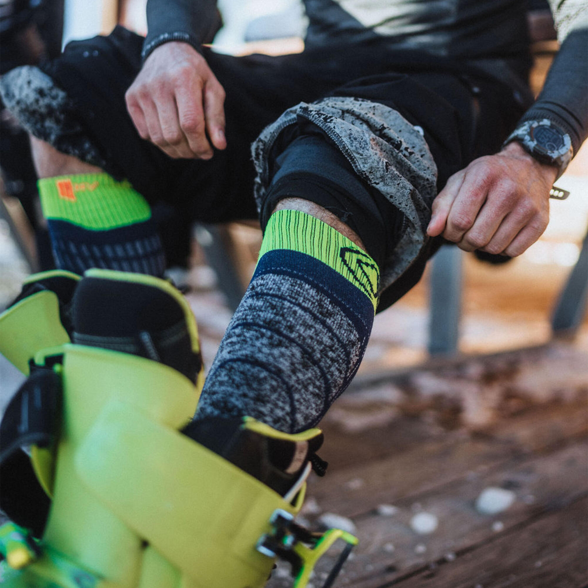 Calcetines de esquí muy cómodos que combinan protección y confort - Ski Comfort 4/4