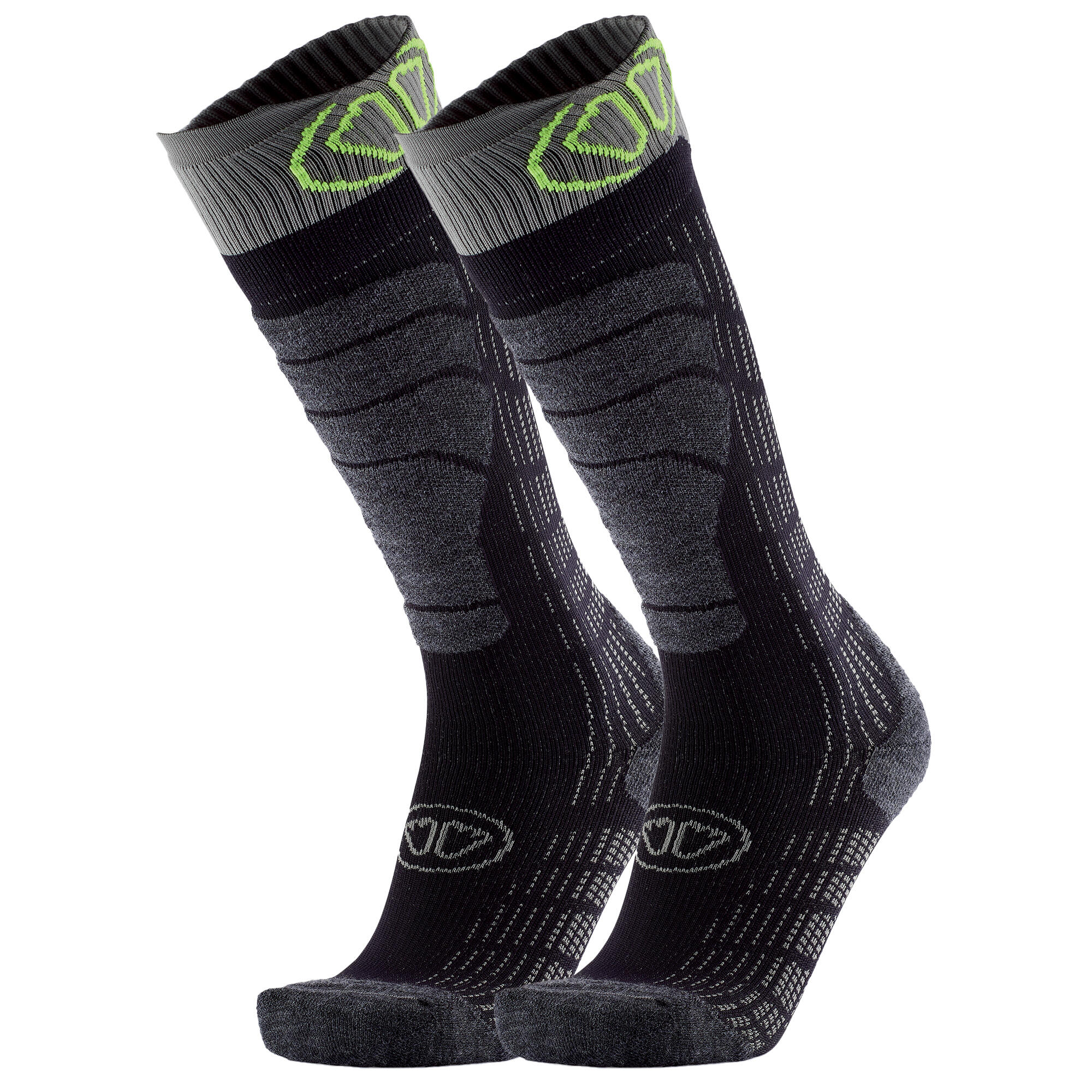 Sidas - Chaussettes De Ski Très Confortables, Protection Et Confort - Ski Comfort - Chaussettes - Gris - 39/42 - Decathlon