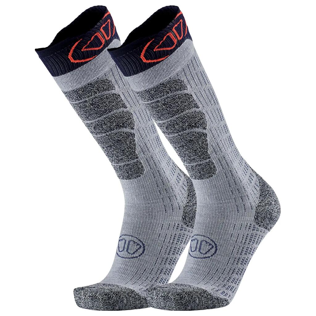 Ski Socks Ski Merino in Merino Wool, Shin/Heel/Toe Reinforcements