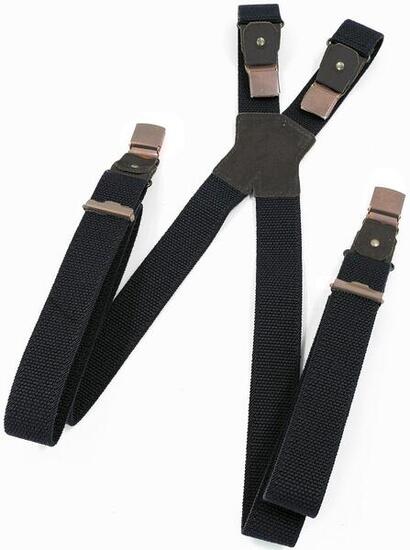 La Chasse Hosenträger mit extra starken Clips & Gummi Spezialhosenträger