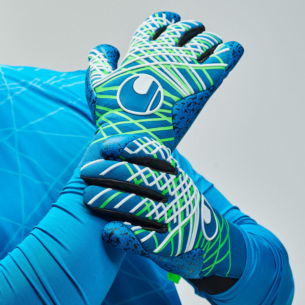 Uhlsport Retro Absolutgrip HN Blanc/Noir Gants De Gardien