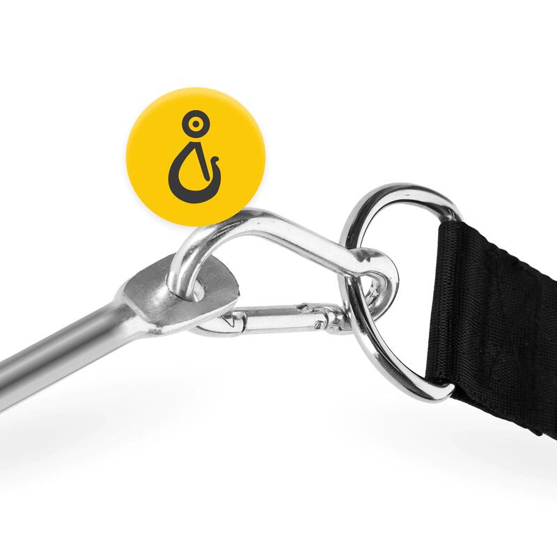Bară pentru exerciții pentru antebrațe 4FIZJO Wrist Roller