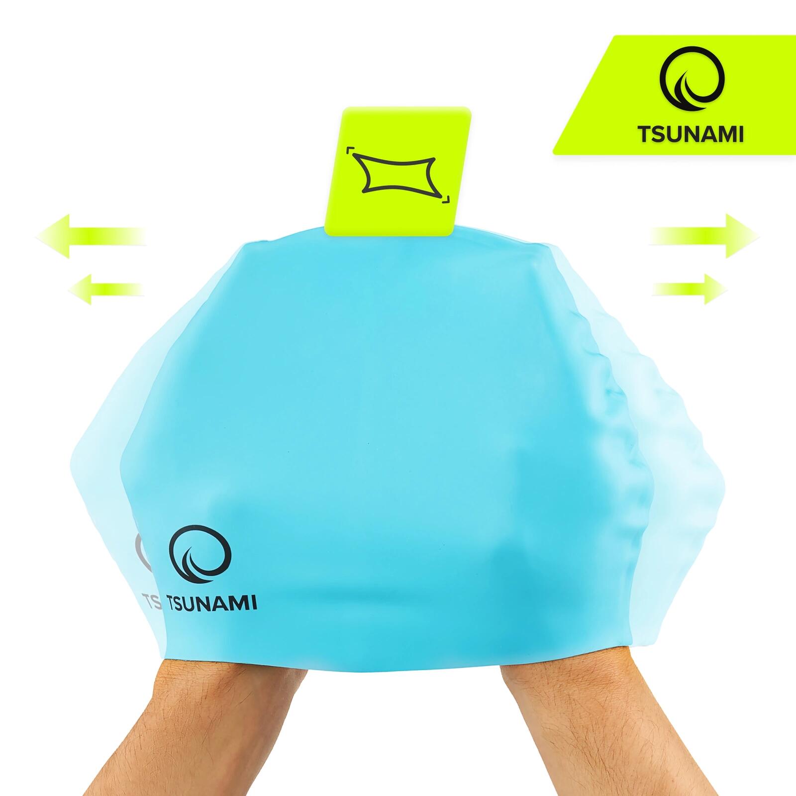 Plavecká čepice TSUNAMI pro děti a mládež 4/6