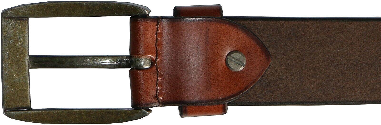 La Chasse® Ledergürtel »Büffelledergürtel "Bison" 4/7