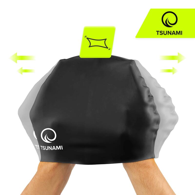 Cască de înot TSUNAMI pentru copii și adolescenți