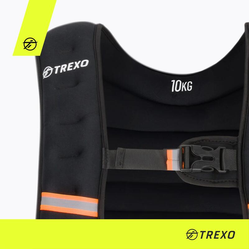 Vesta de antrenament cu greutate TREXO WV-10