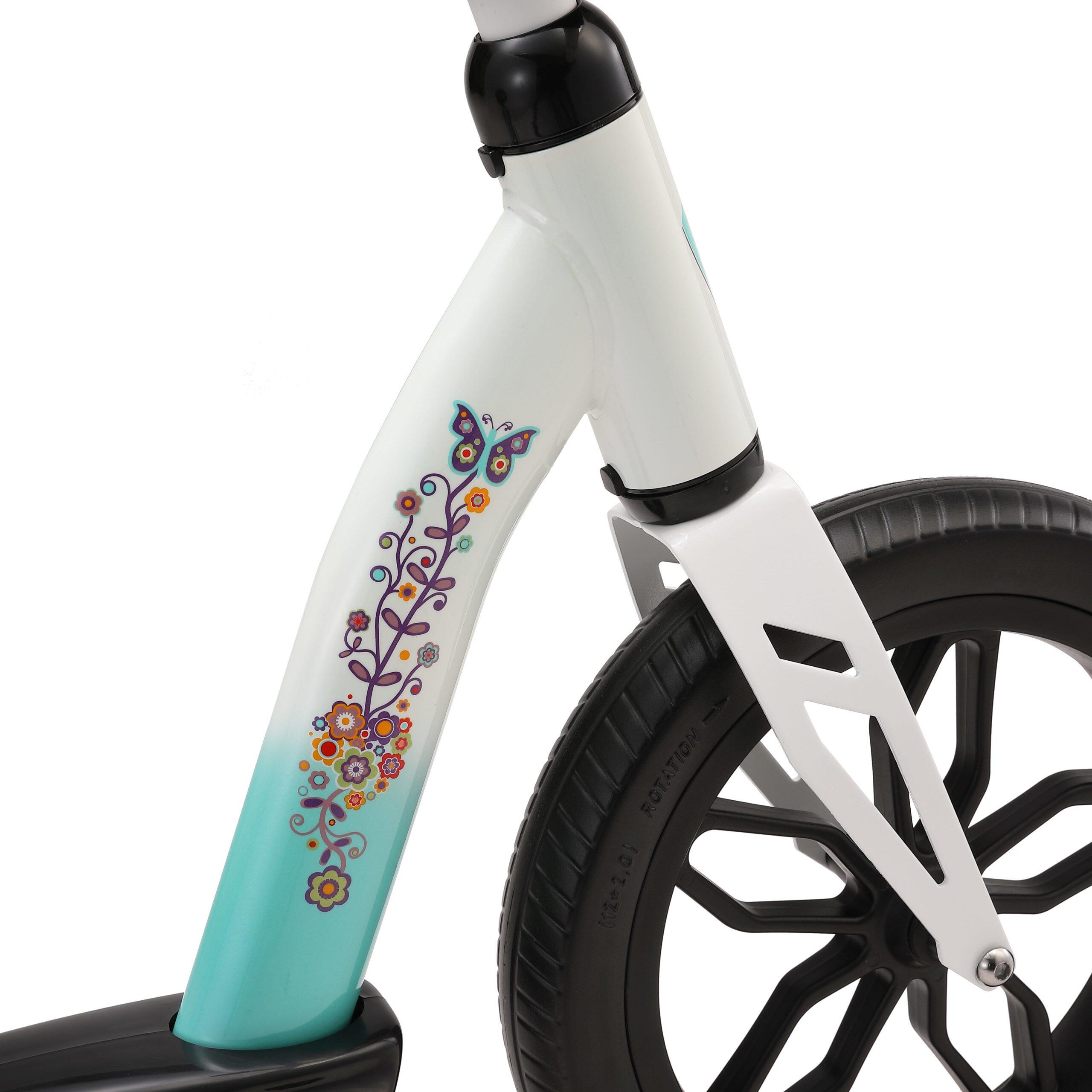 Bikestar, Exo Classic loopfiets, 12 inch, extra light, wit 4/5