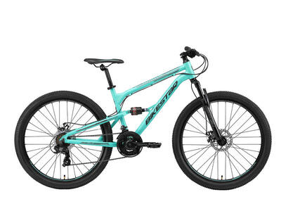 Bikestar fully mtb alu 27.5 inch 21 speed mintgroen