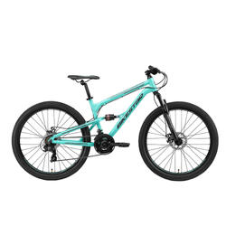 VTT 27.5" aluminium, tout suspendu, 21 vitesses, frein à disque