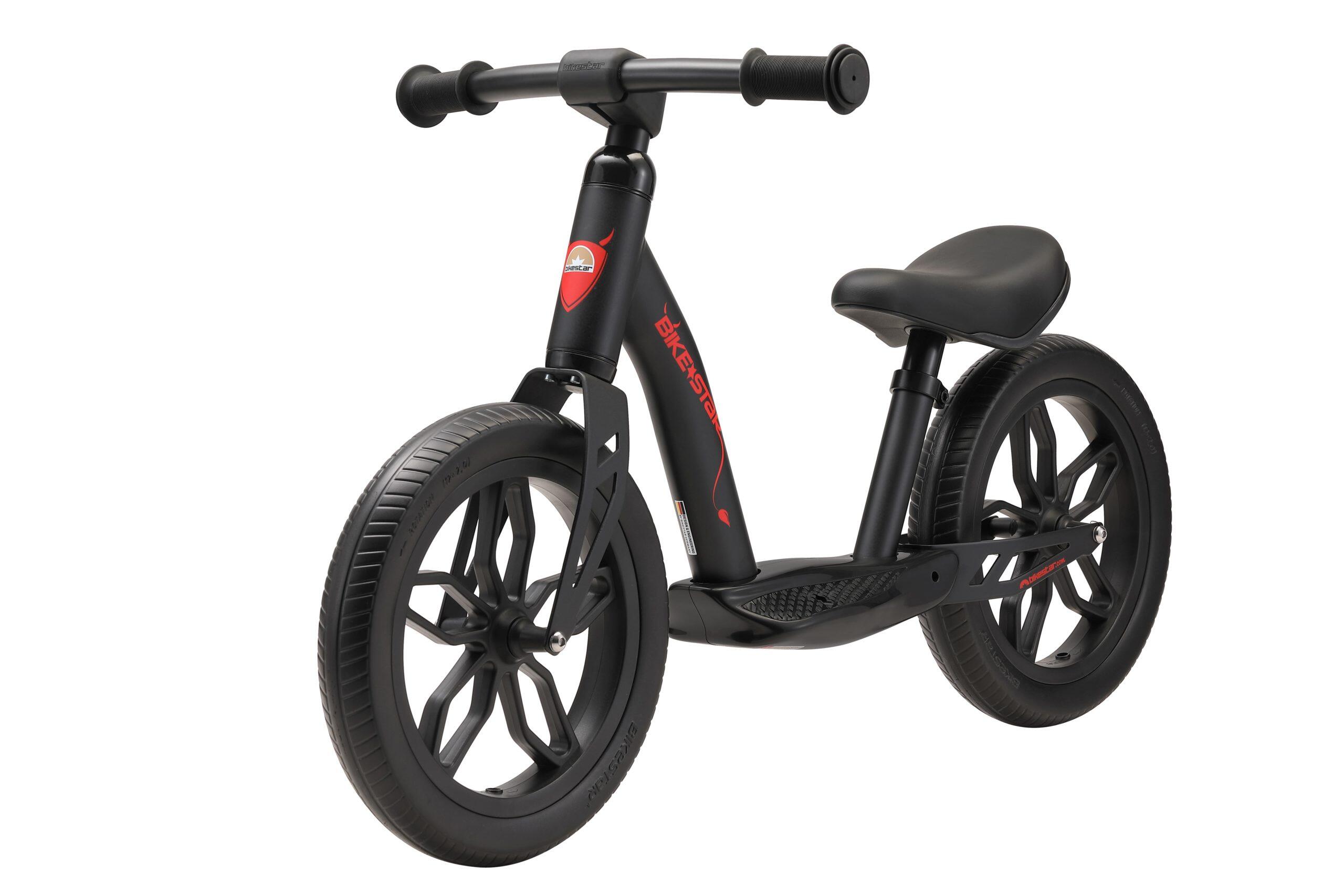 Bikestar, Exo Classic loopfiets, 12 inch, extra light,  zwart 2/5