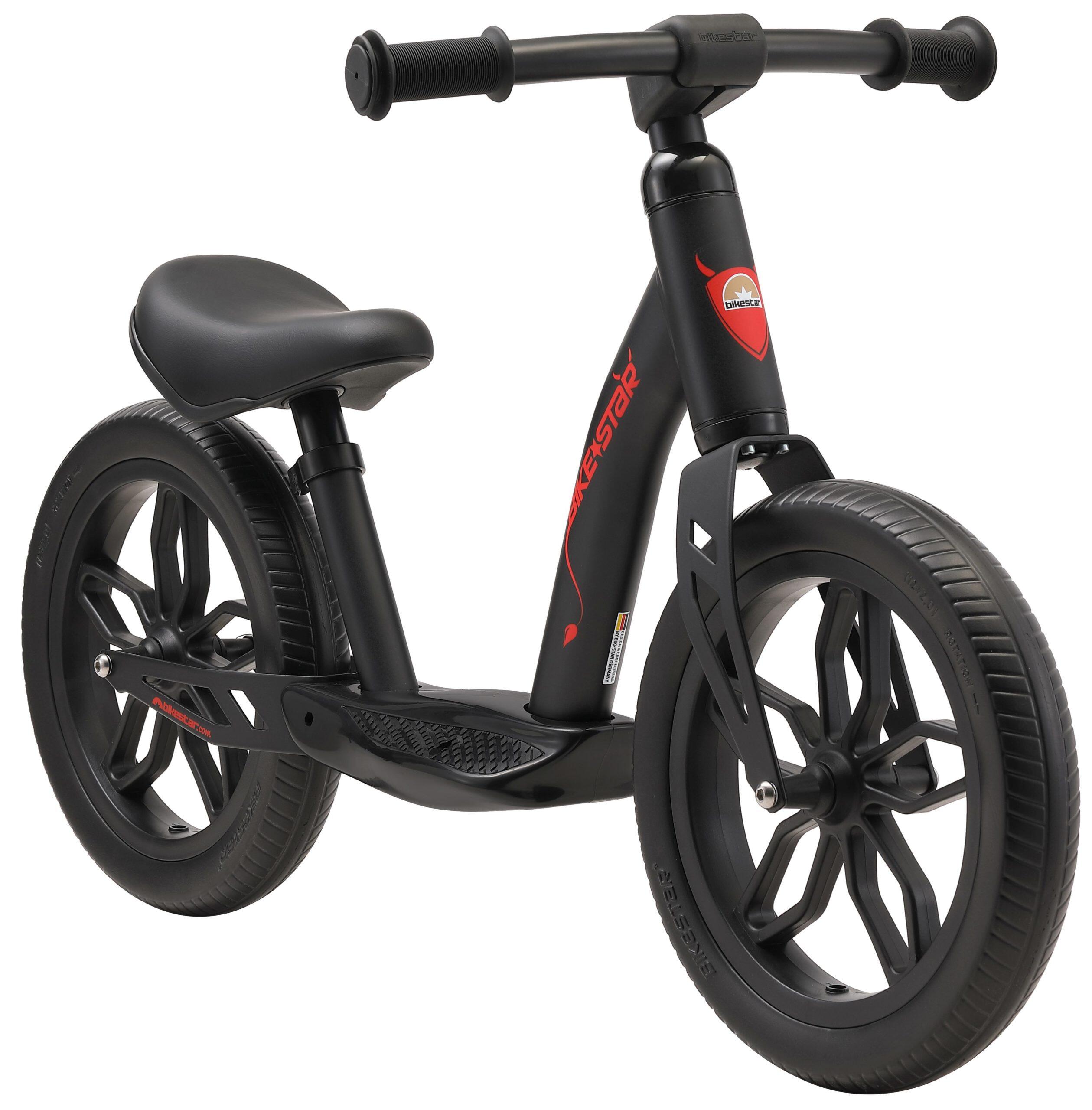 BIKESTAR Bikestar, Exo Classic loopfiets, 12 inch, extra light,  zwart