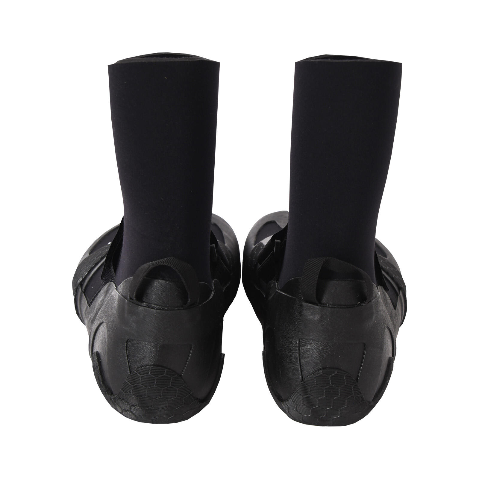 F2 Escarpines neopreno Zapatos descalzos Botines surf altos 40-41 Negro 2024/25 3/3