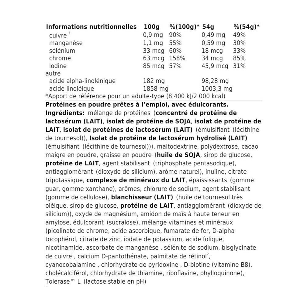 USN Diet Fuel Ultralean (2000g) Chocolate - Proteine - Sostituto del pasto 3/3