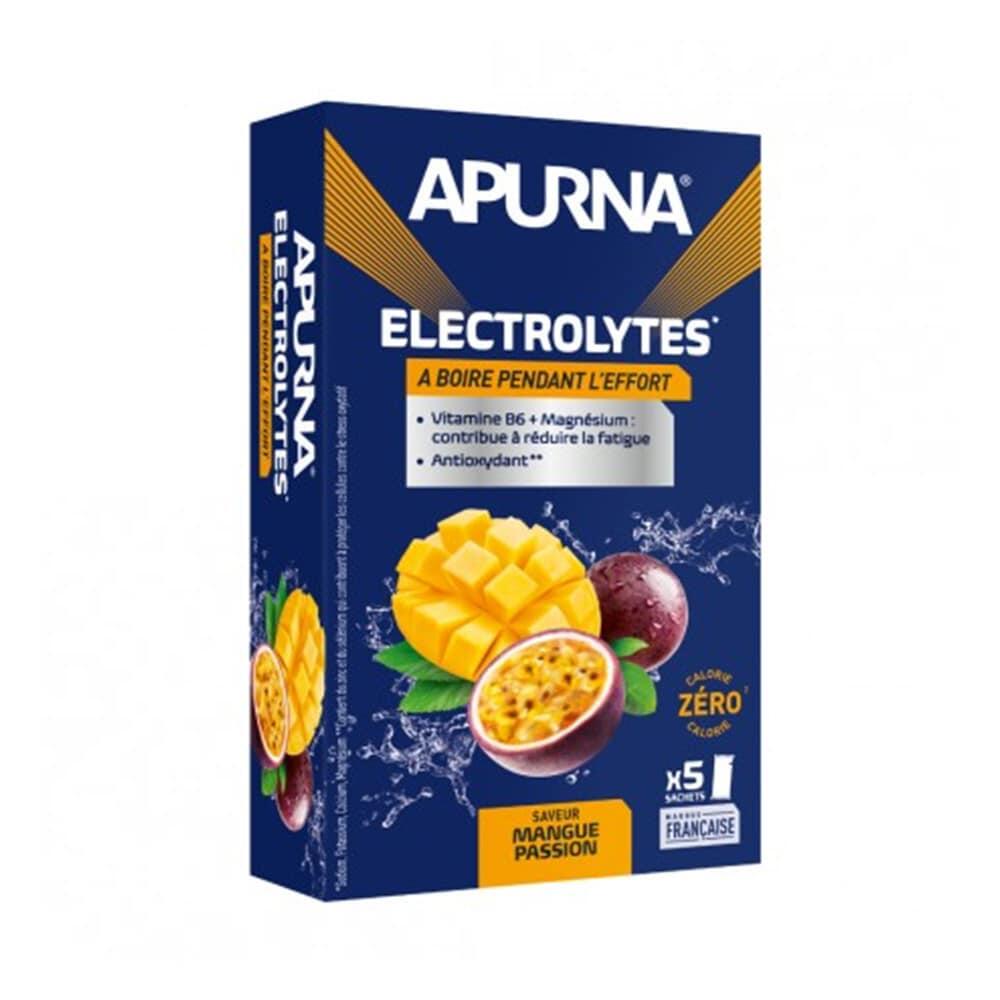Electrolytes Mangue passion - Etui 5x8g (x2 boites) 1/3