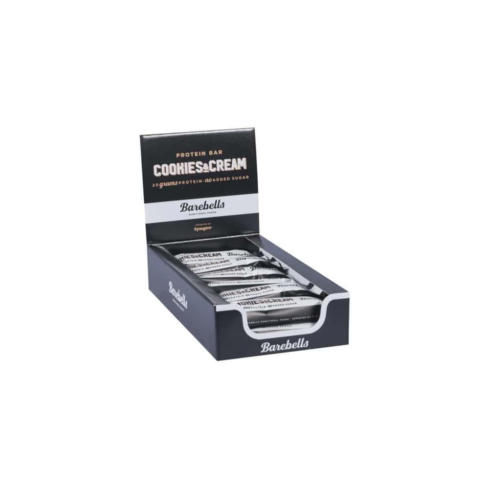 Barebells - Barres Protéinées | Boîte Barebells Barre Protéinée (12x55g) | Cookies Et Cream - Barre Protéinée - Taille Unique - Decathlon
