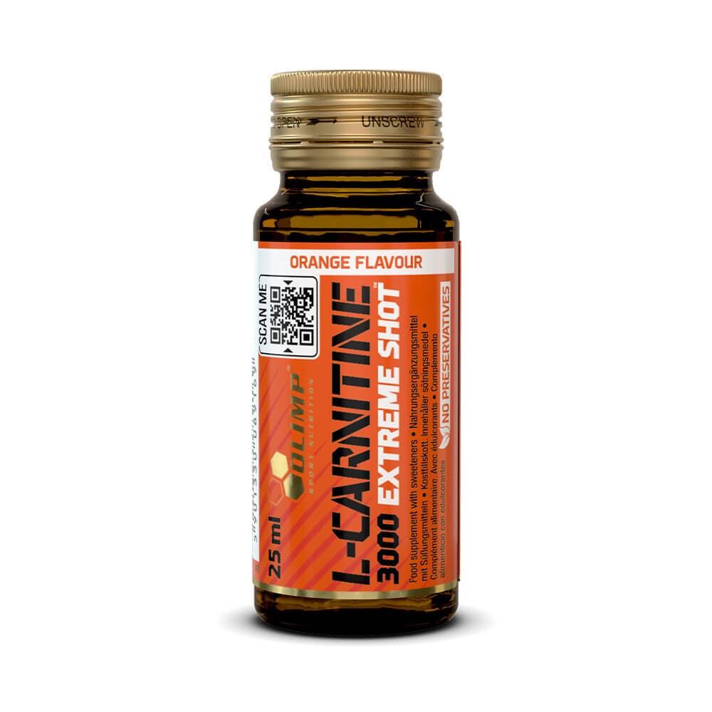 L-carnitina - Lata L-carnitina 3000 Extreme Shot (9x25ml) - Naranja 3/5