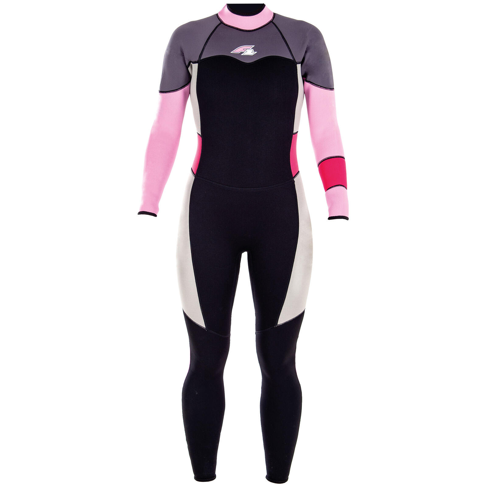 F2 F2 Damen Neopren Anzug Gipsy - Full Suit 4/3 mm S Pink 2024/25