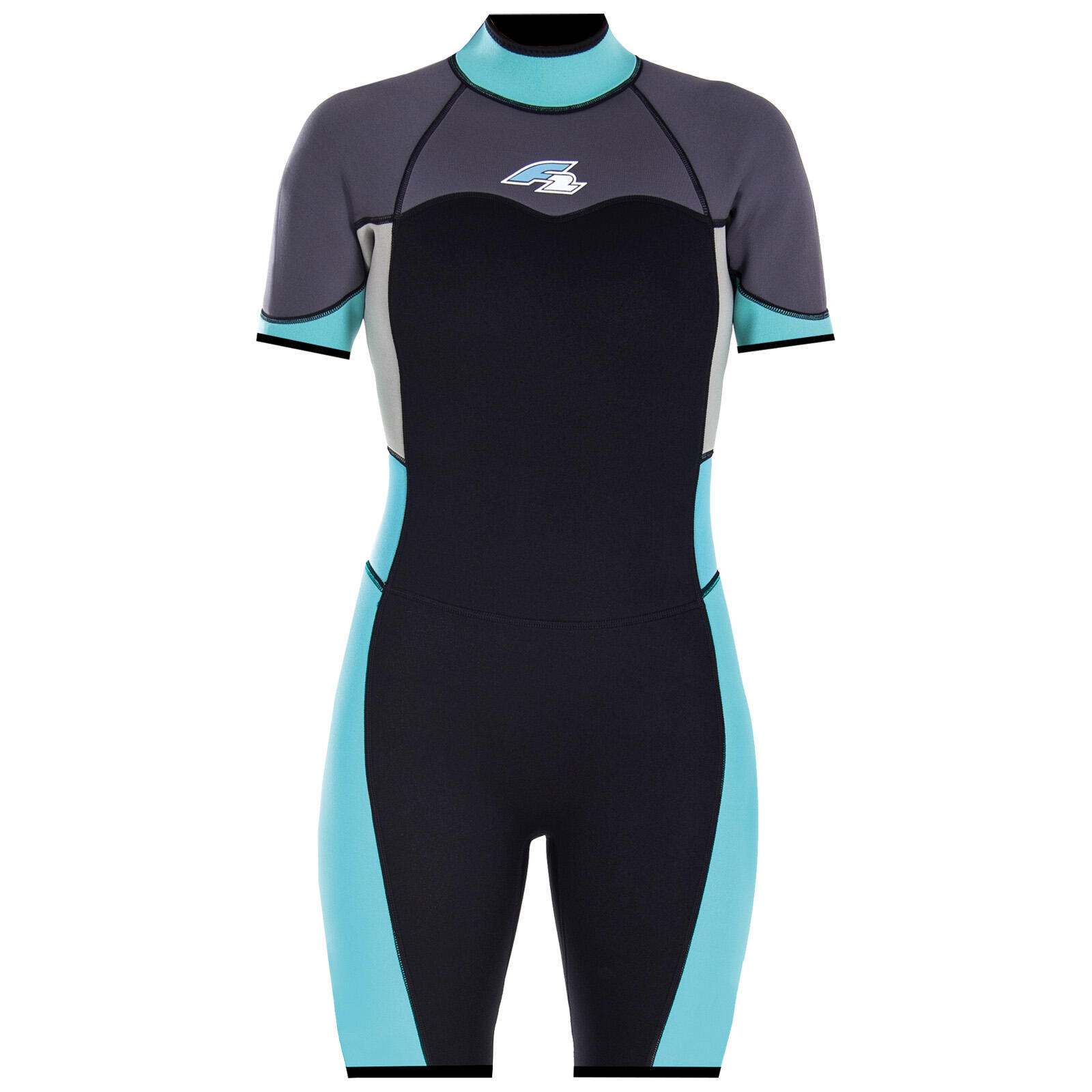 F2 F2 Damen Neopren Anzug Gipsy - Shorty 3/2 mm   XS Türkis 2024/25