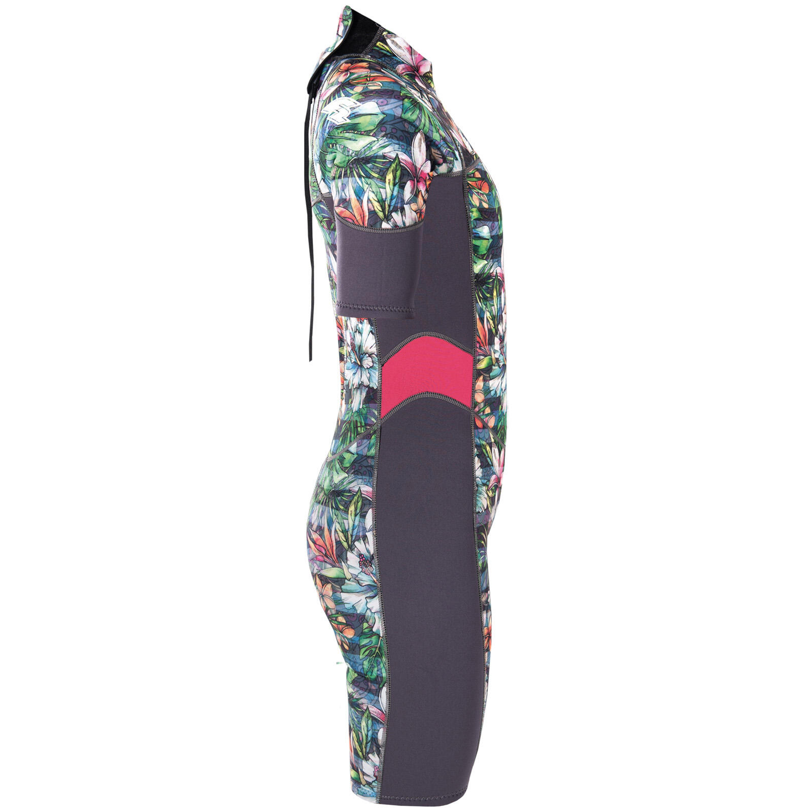 F2 Damen Neopren Anzug Happiness Shorty 3/2 mm XS Multicolor 3/5