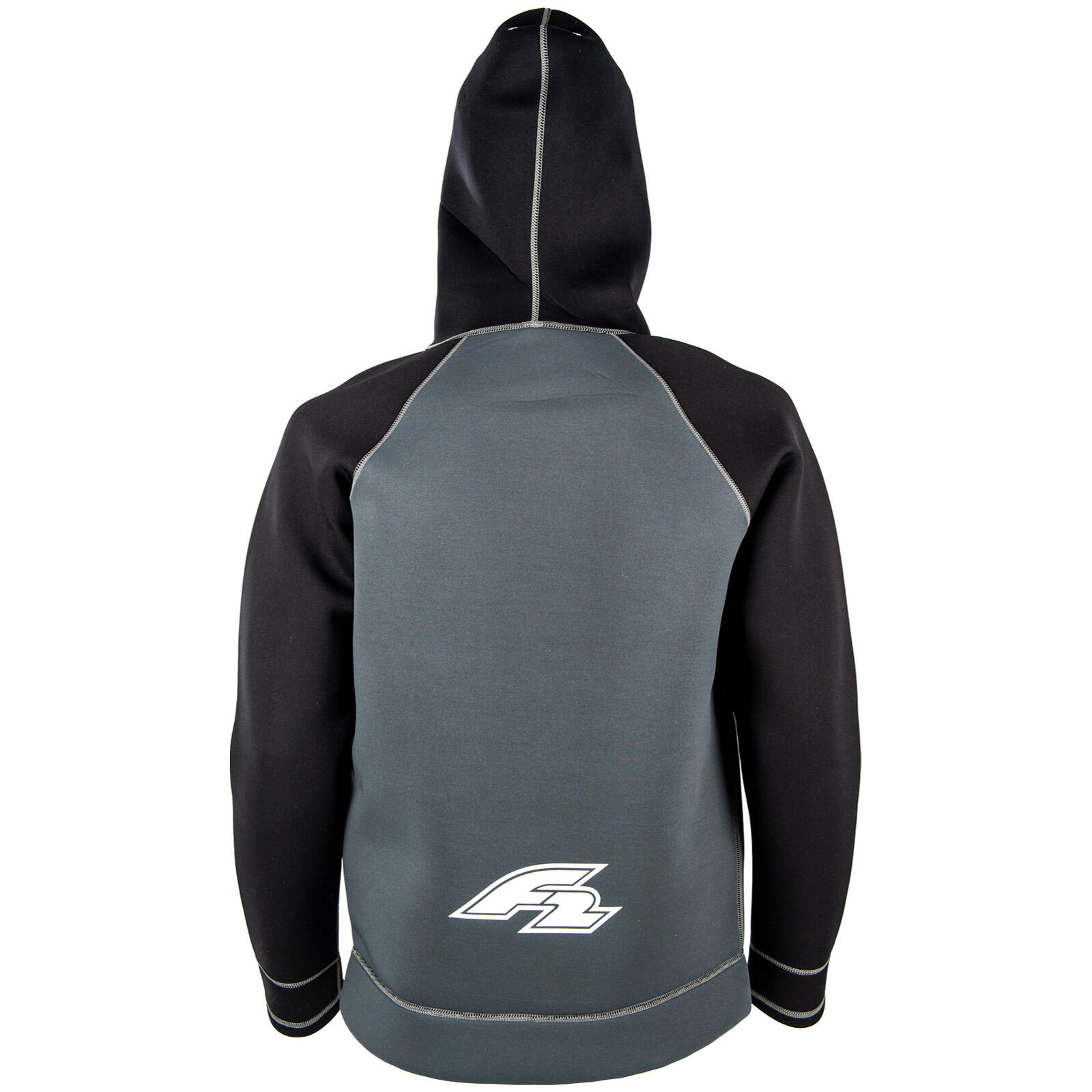 F2   Neopreno parte superior Kite Hoodie 4/3mm XXL Negro 2024/25 2/2