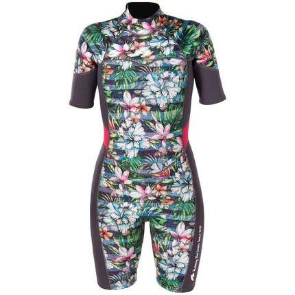 F2 Damen Neopren Anzug Happiness Shorty 3/2 mm XL Multicolor 2024/25