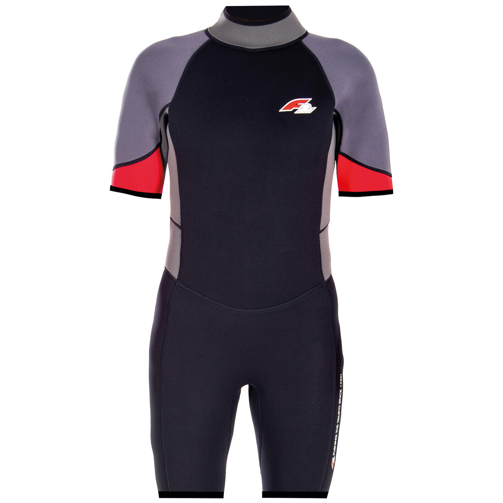 F2 F2 Herren Neopren Anzug Rebel - Shorty 3/2 mm   XS Rot 2024/25