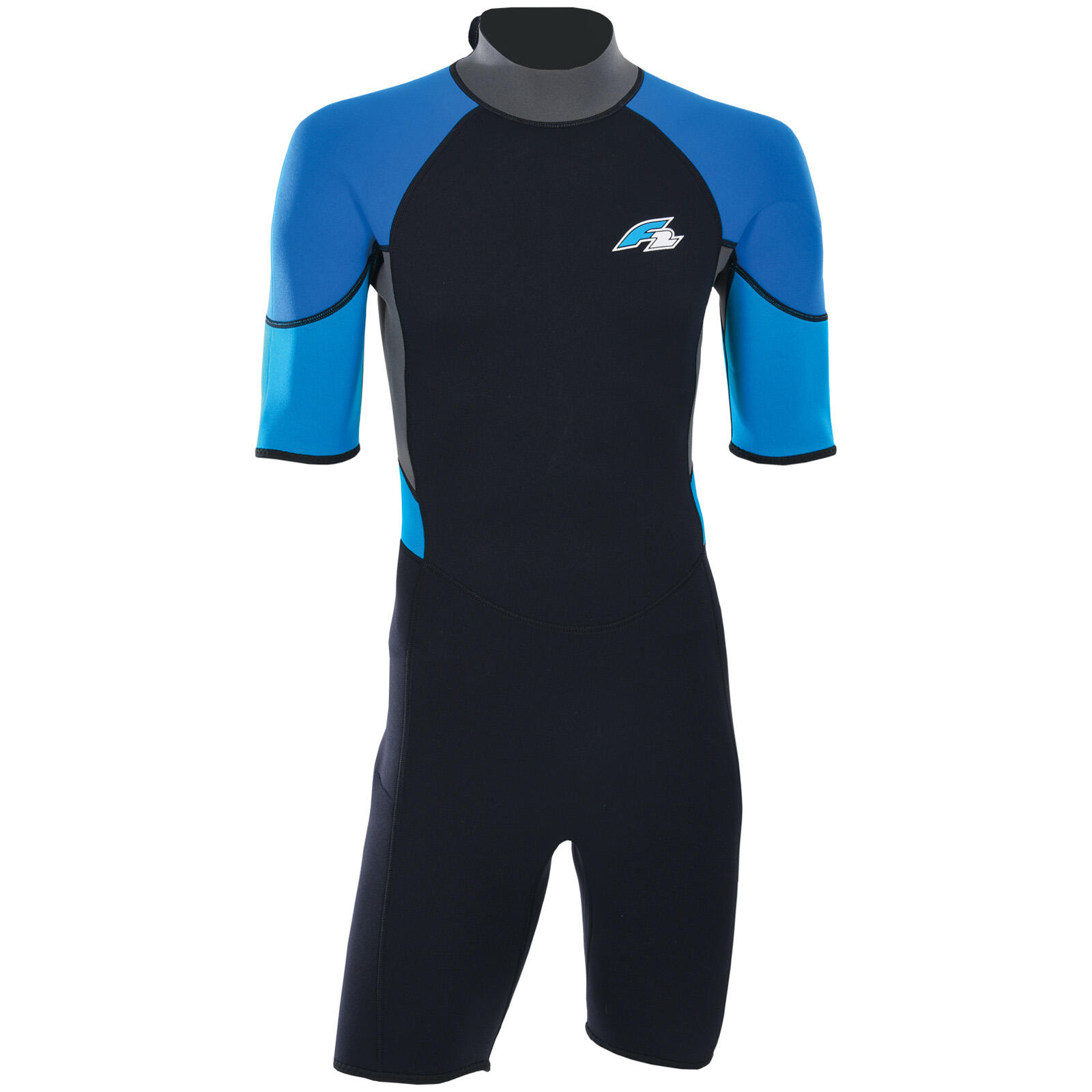 F2 F2 Herren Neopren Anzug Rebel - Shorty 3/2 mm   XXL Blau 2024/25