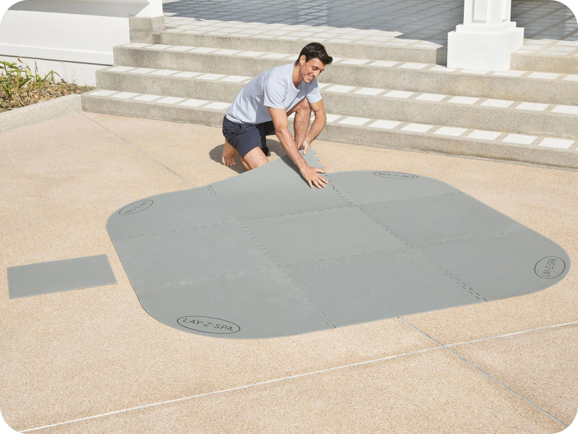 Lay-Z-Spa Floor Protector 85"x85"/2.16m x 2.16m 4/5