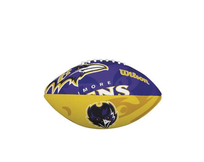 WILSON Wilson F1534XB Logo della squadra NFL Junior Club Ravens