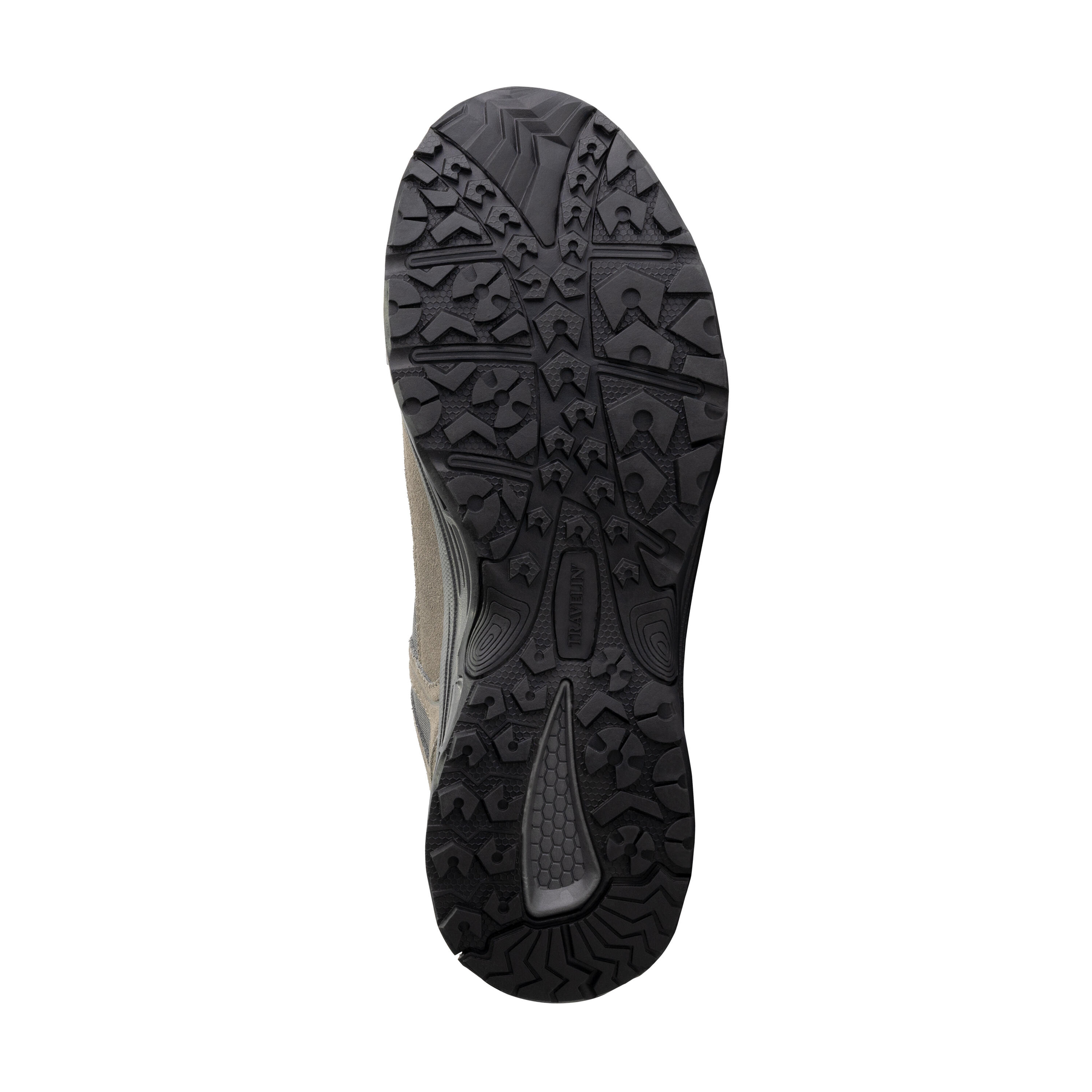 Lokken Hombre - Zapatillas de senderismo bajas - Impermeable - Gris 6/7
