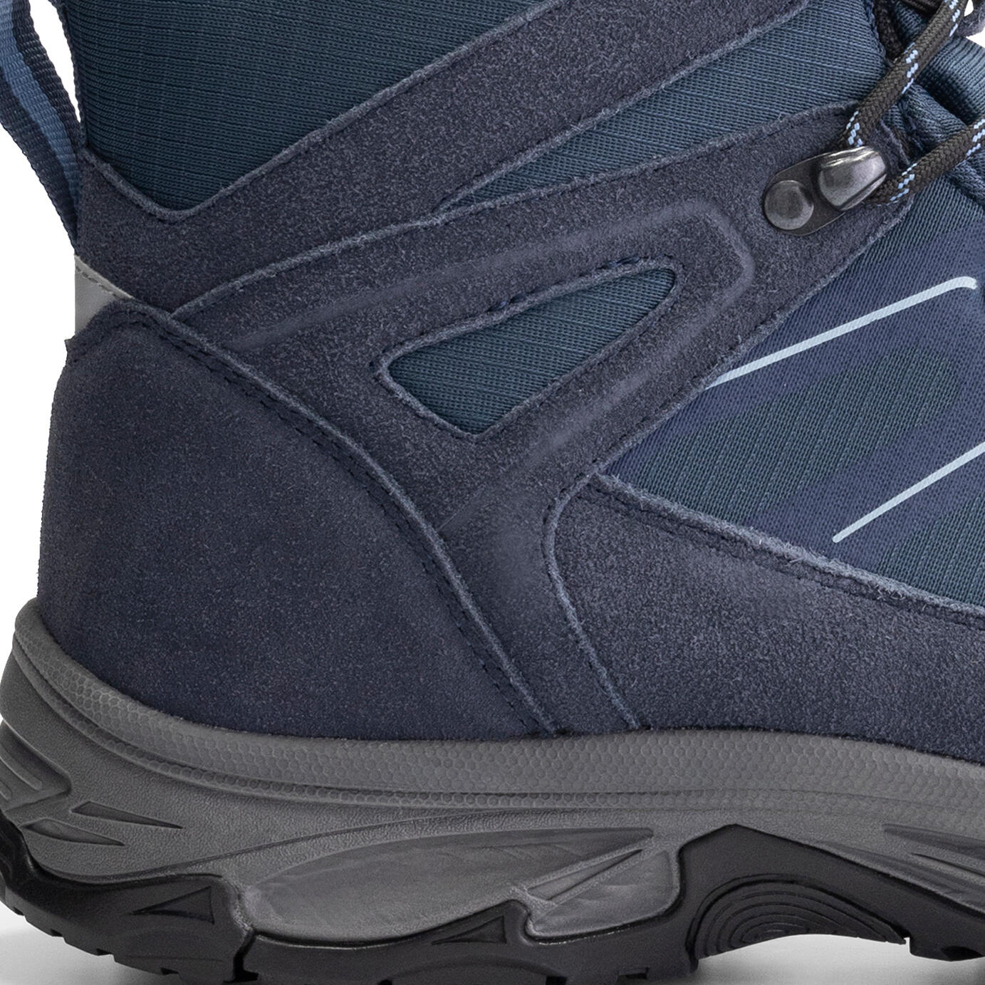 Gudhjem Uomo - Scarpe da trekking medie - Impermeabile - Blu 5/7