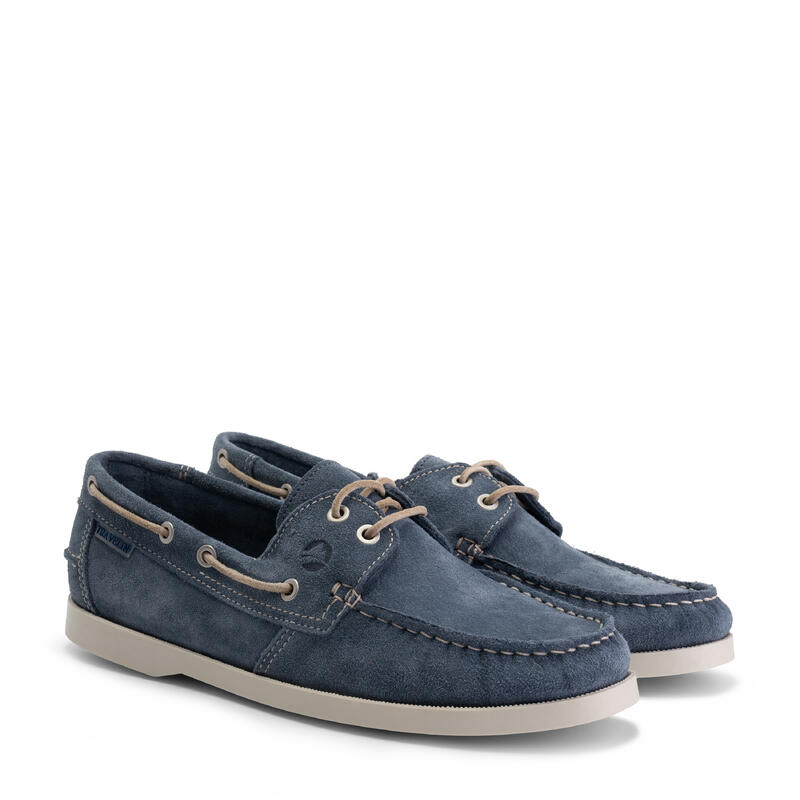 Chaussures bateau en daim - Semelle en caoutchouc - Hommes - Penzance