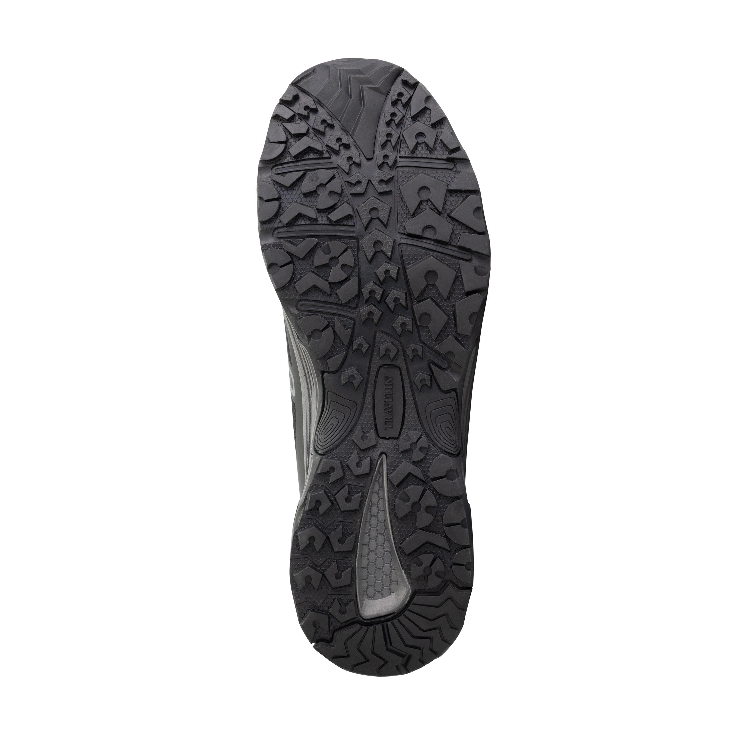 Nalden Hombre - Zapatillas de senderismo bajas - Gris oscuro 6/7