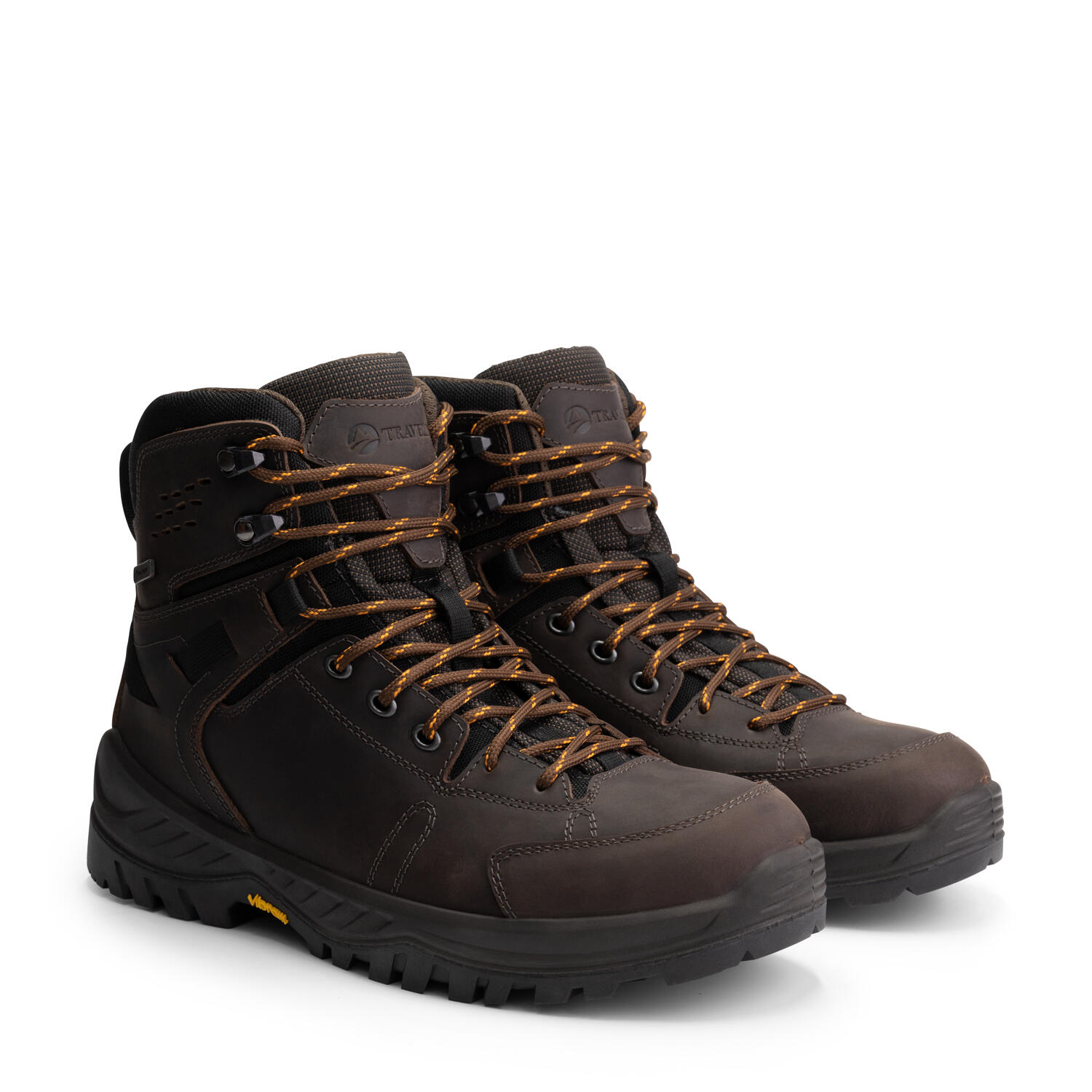 TRAVELIN' Wandelschoen Outdoor Dames Leer Trekking - Assens