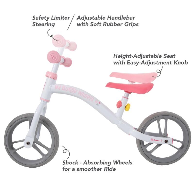 BICICLETA DE EQUILÍBRIO UNICÓRNIO MY BUDDY WHEELS YVOLUTION UNISEX 5/6