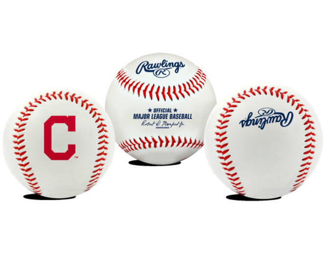 RAWLINGS Réplica da equipa de basebol Rawlings MLB Indians