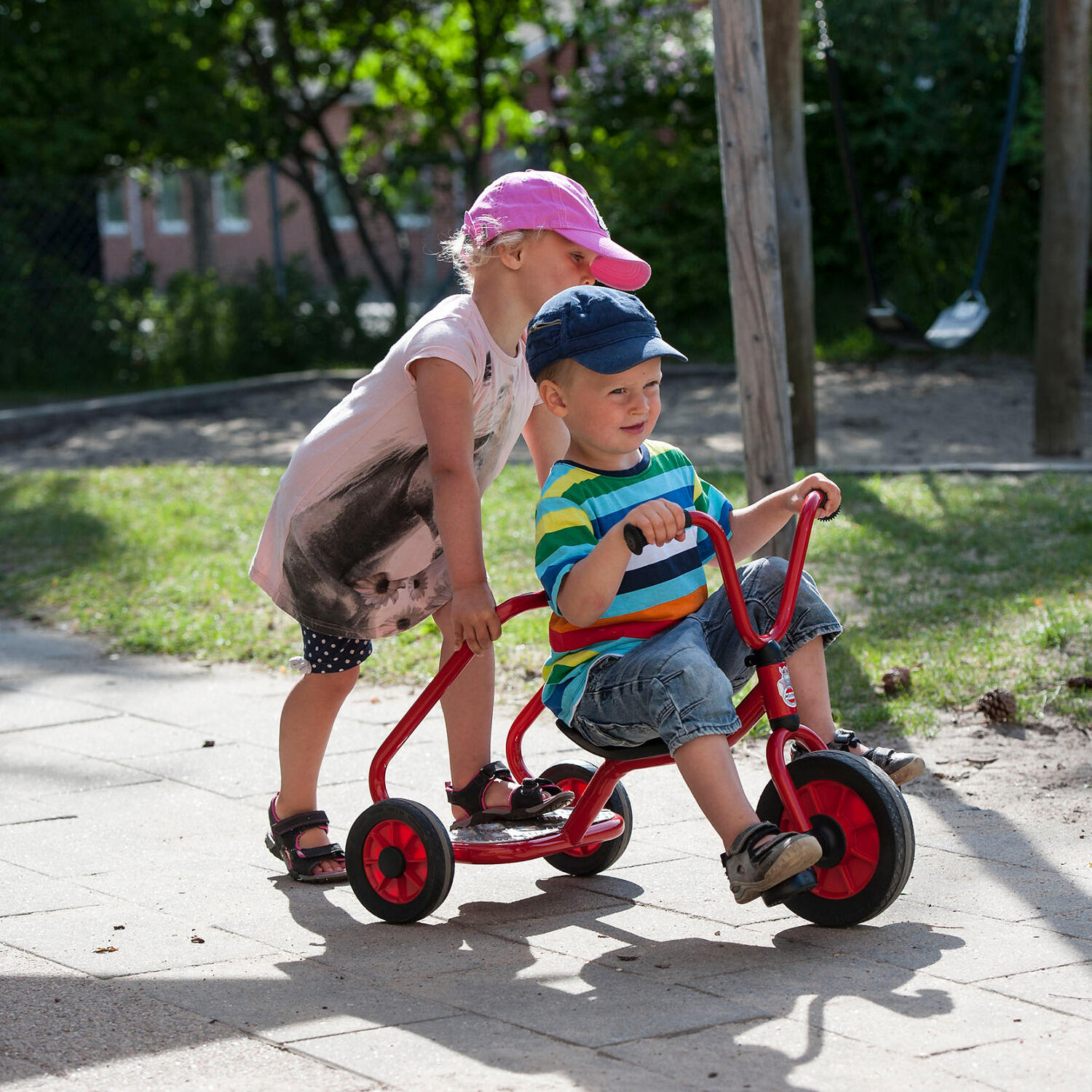 Mini Viking Dreirad Ben Hur Scooter Unisex Rot 2/3