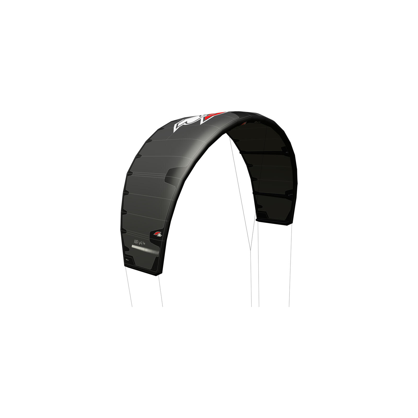 F2  Kite Air V4 8 qm Schwarz 2/3
