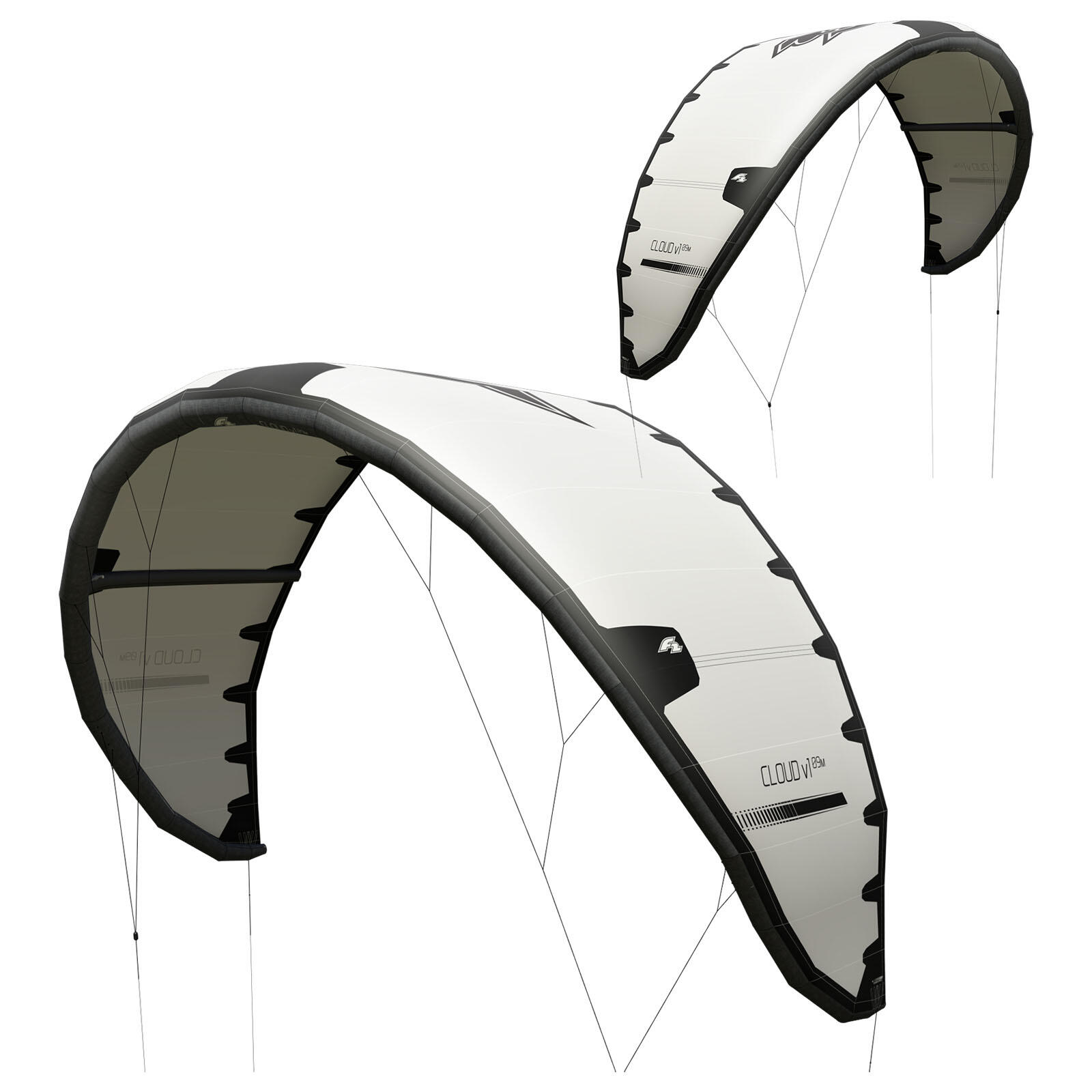 F2 Kite Cloud 5 qm Weiss 2024/25