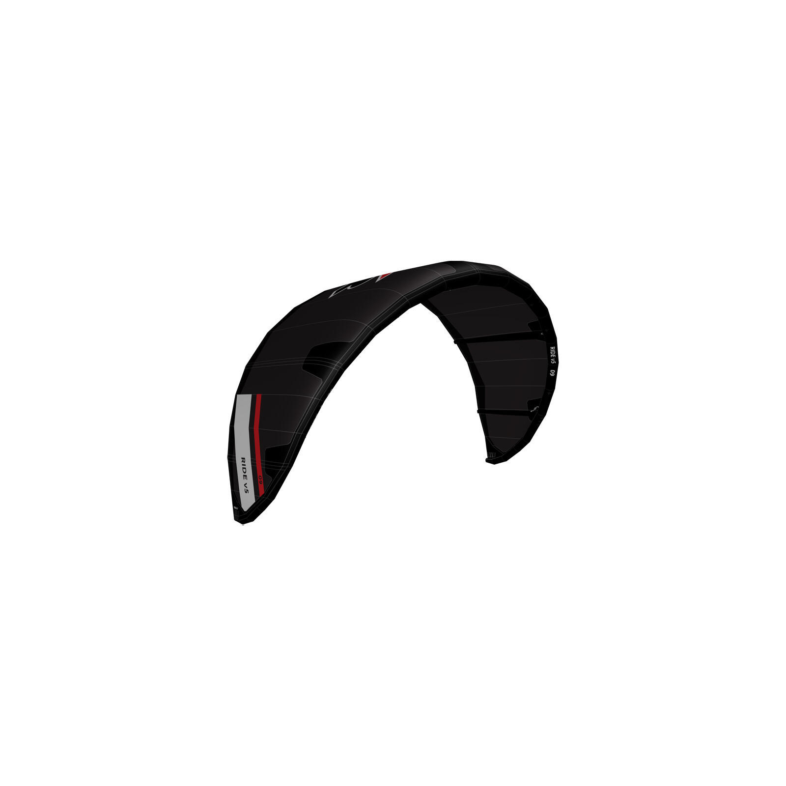 F2  Kite Ride V5 5 qm Schwarz 2/3