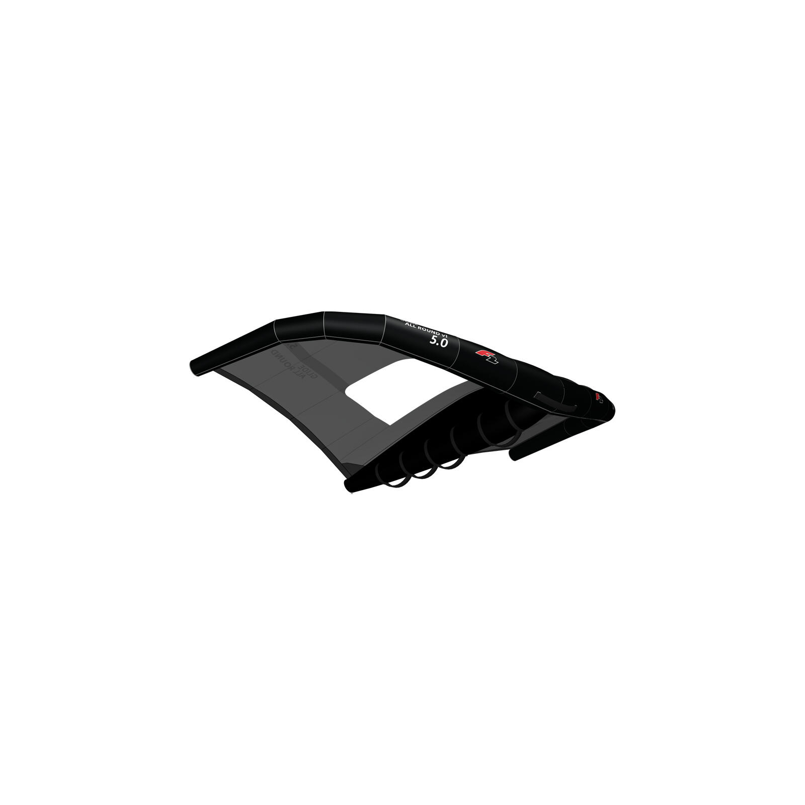 F2  Wing Glide Allround Wing  3 qm Schwarz/Grau 3/3