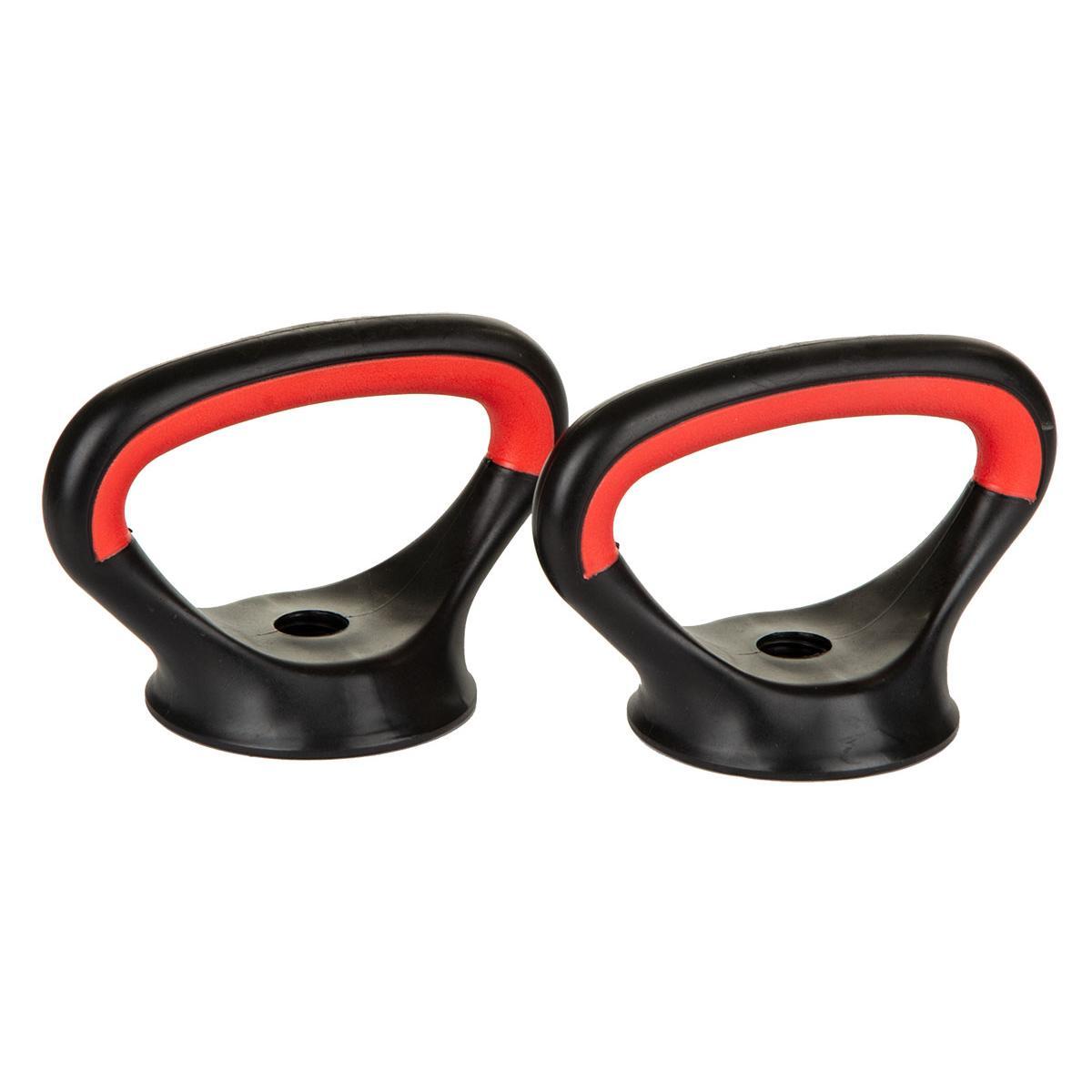 Zestaw do treningu siłowego 4w1 Enero Fit Hantla Kettlebell Sztanga Pompki 3/7