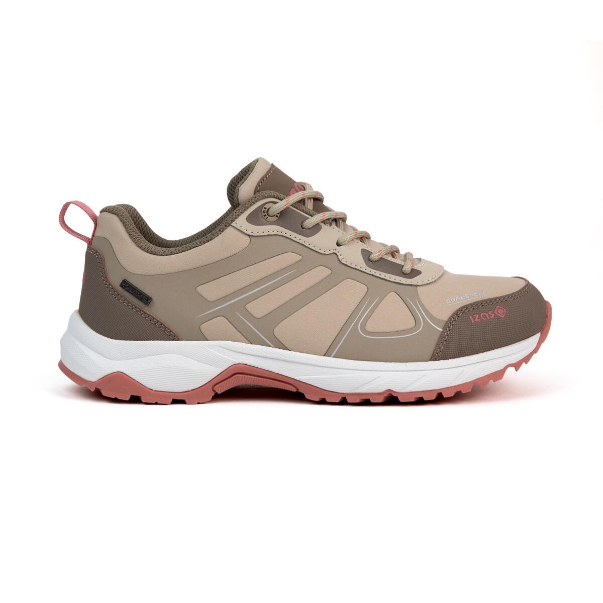 Izas - Izas Chaussures Taray W : Confort Et Traction Pour La Randonnée Dans La Nature - Baskets - Marron|rouge - 38 - Decathlon