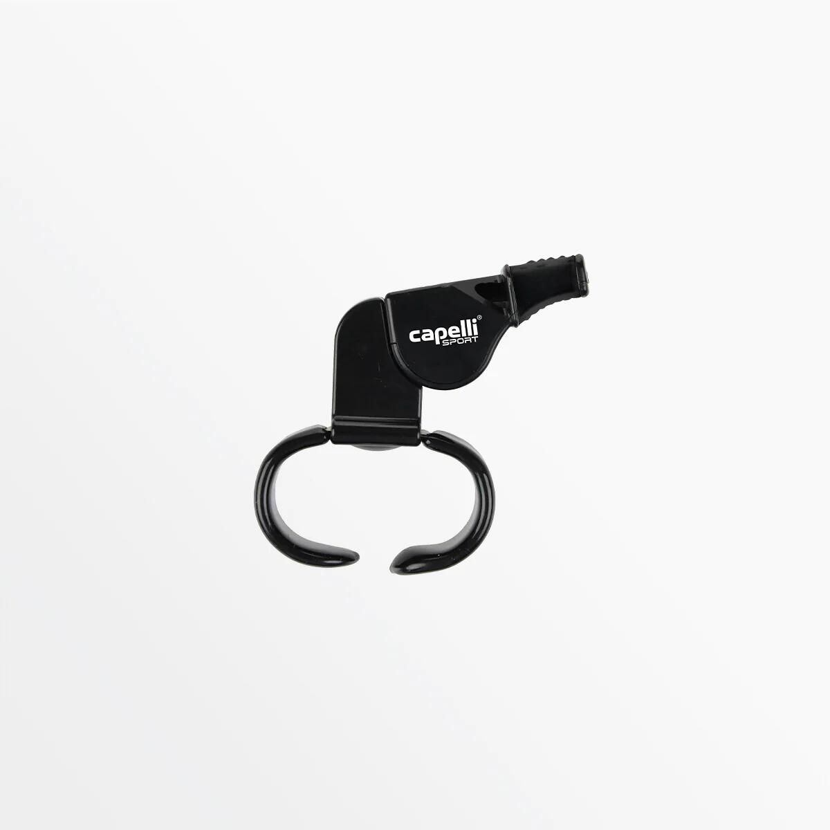 CS Referee Pealess Whistle with Finger Grip One Size 3/3