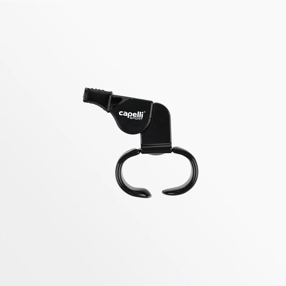 CS Referee Pealess Whistle with Finger Grip One Size 2/3
