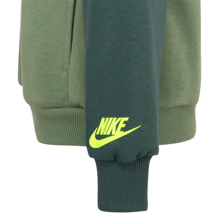 Tuta nike bambino nsw textured - verde 5/6